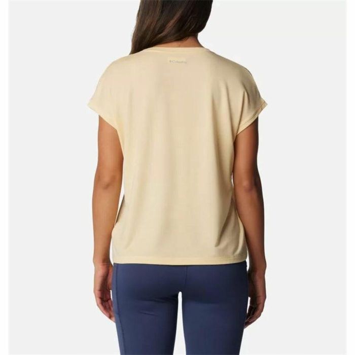 Camiseta de Manga Corta Mujer Columbia Trek™ Dorado L 4