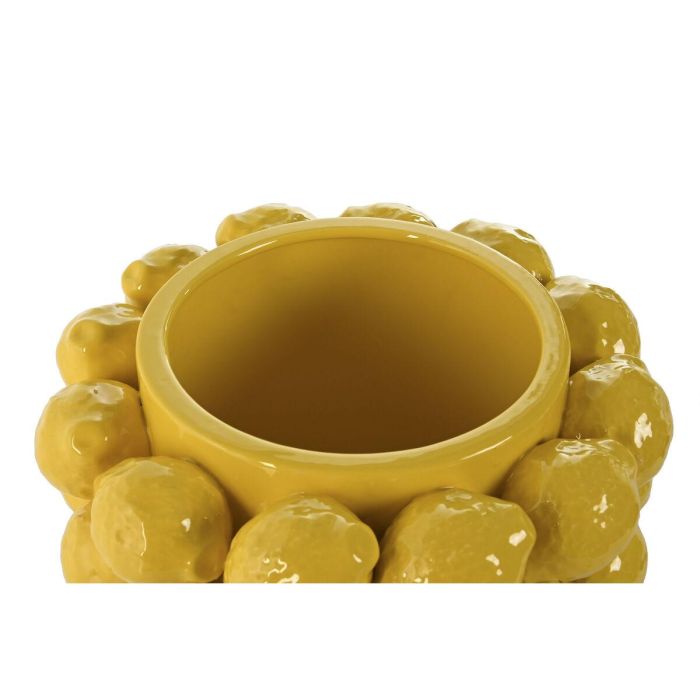 Centro Mesa Tropical DKD Home Decor Amarillo 28 x 20 x 28 cm 3 Centro Mesa Tropical DKD Home Decor Amarillo 28 x 20 x 28 cm 3