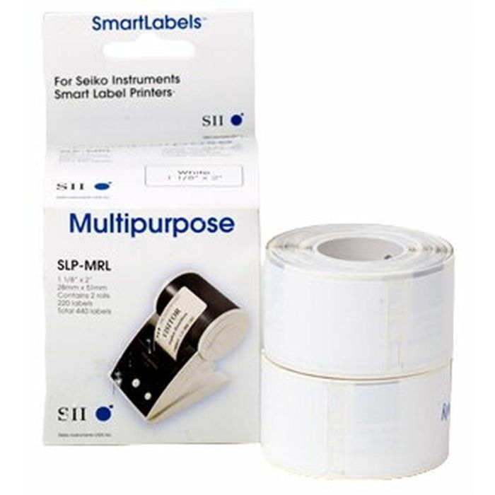 Etiquetas para Impresora Seiko SLP-MRL Blanco (2 Unidades) Etiquetas para Impresora Seiko SLP-MRL Blanco (2 Unidades)