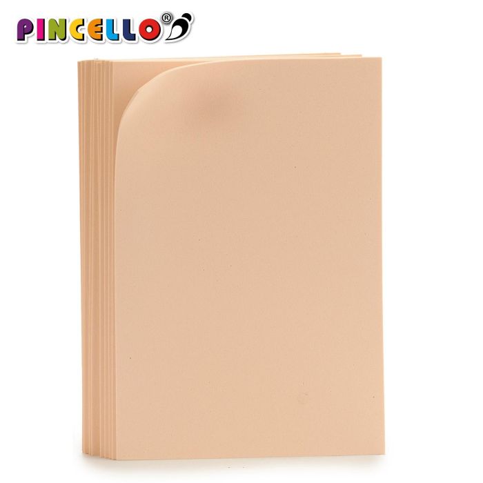 Juego 10 Laminas Goma Eva Carne 20X30Cm Pincello (24 Unidades) 2 Juego 10 Laminas Goma Eva Carne 20X30Cm Pincello (24 Unidades) 2