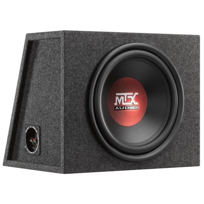 MTX RTE12AS Caja Cerrada Subwoofer 30 cm 350W RMS 1050W Pico 4 Ohmios - Construcción MDF 16mm 1