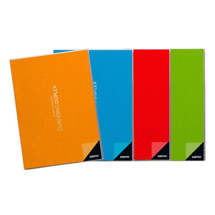 Additio Cuaderno Duplex A4 Para El Profesorado Pvc 112 Páginas C-Surtidos 1