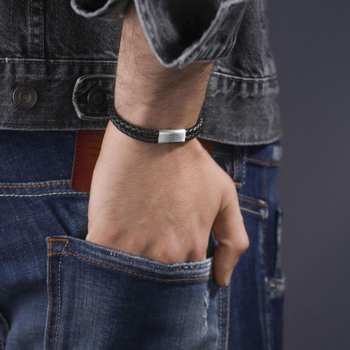 Pulsera Hombre Police PEAGB0039602 Negro 1