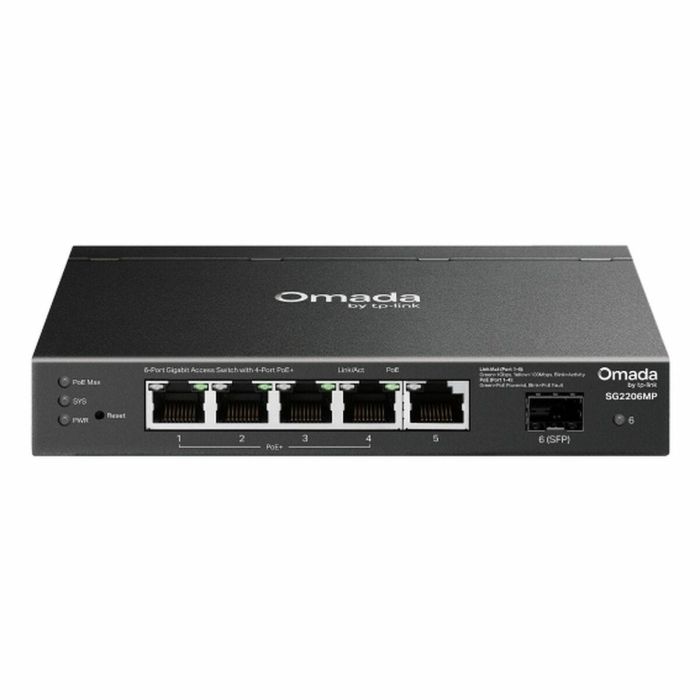 TP-Link SX3832MPP Switch Gestionado L2+ 10G Ethernet con 24 Puertos RJ-45, 8 SFP+, PoE y Montaje en Rack/DIN 0 TP-Link SX3832MPP Switch Gestionado L2+ 10G Ethernet con 24 Puertos RJ-45, 8 SFP+, PoE y Montaje en Rack/DIN 0