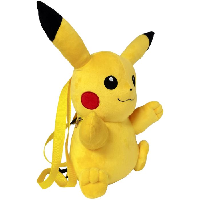 Mochila Peluche Pikachu Pokemon 36cm 2 Mochila Peluche Pikachu Pokemon 36cm 2