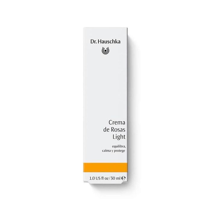 Dr. Hauschka Crema de Rosas Light Facial Hidratante Piel Seca y Sensible con Rosa y Aguacate 30 ml