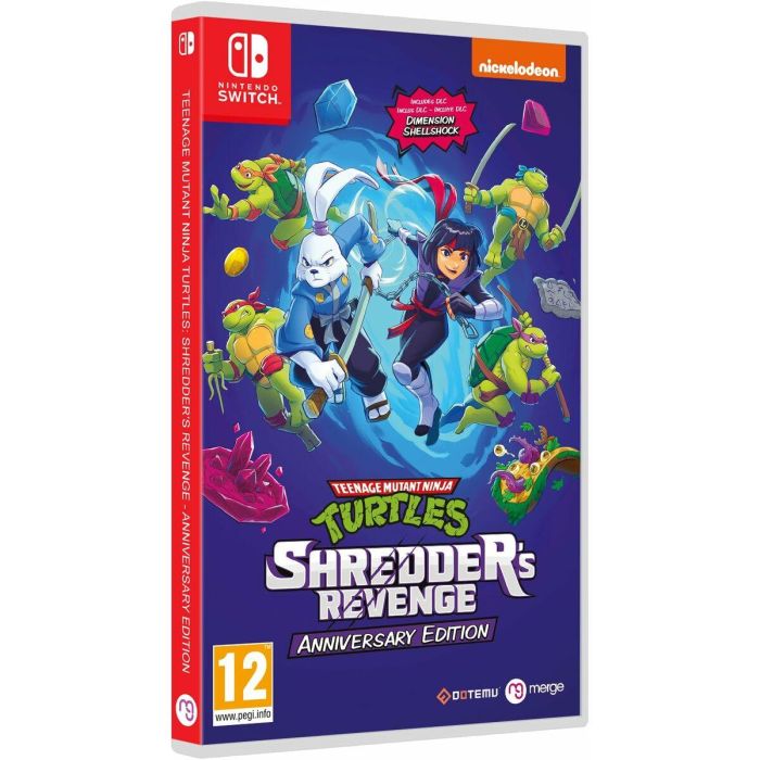 Tortugas Ninja 5060264379125 Shredder's Revenge Juego Nintendo Switch Edición Aniversario 0 Tortugas Ninja 5060264379125 Shredder's Revenge Juego Nintendo Switch Edición Aniversario 0
