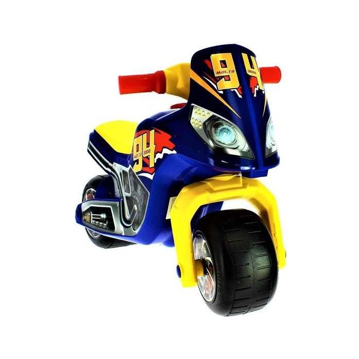 Correpasillos moto cross race azul 64 cm 4 Correpasillos moto cross race azul 64 cm 4
