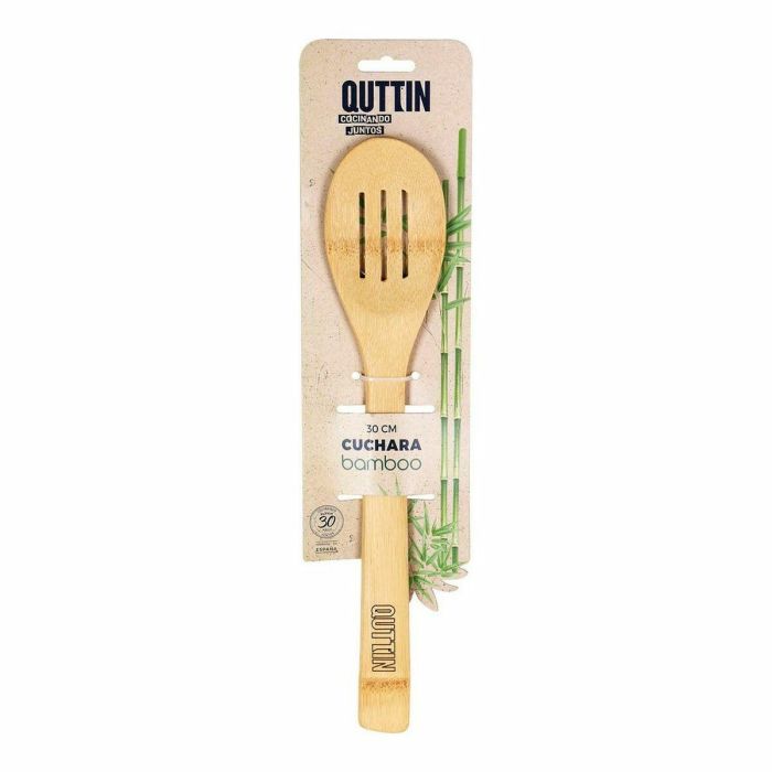 Paleta de Cocina Quttin Bambú 30 x 6,2 x 0,8 cm (36 Unidades) 1