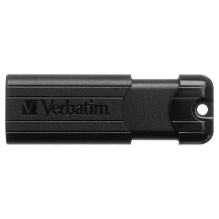 Verbatim Pendrive Pinstripe 16GB High Speed Retráctil USB 3.2 Negro 3 Verbatim Pendrive Pinstripe 16GB High Speed Retráctil USB 3.2 Negro 3