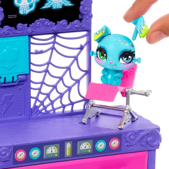 Monster High Jbf18 Laboratorio de Frankie Stein Crea tu Mascota Monstruosa Playset con +30 Piezas y Accesorios 1 Monster High Jbf18 Laboratorio de Frankie Stein Crea tu Mascota Monstruosa Playset con +30 Piezas y Accesorios 1