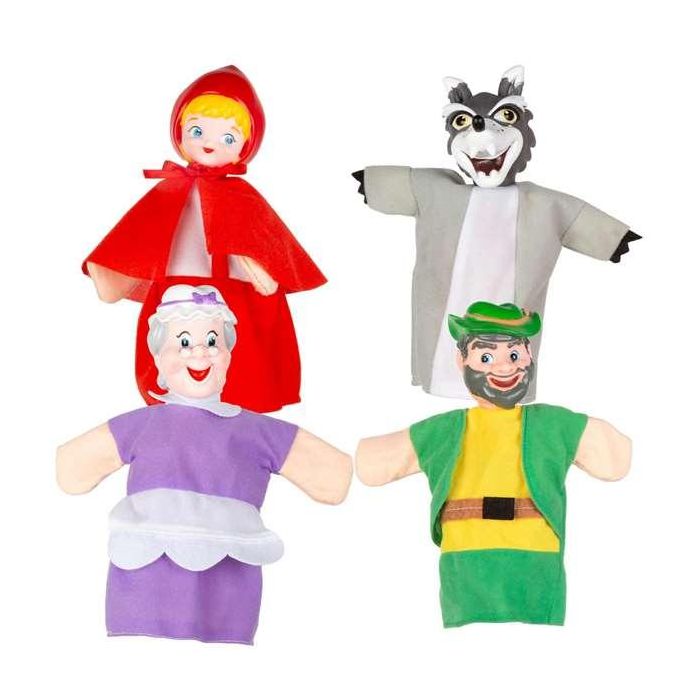 Color Baby Set Marionetas Caperucita Roja 4 Piezas 2