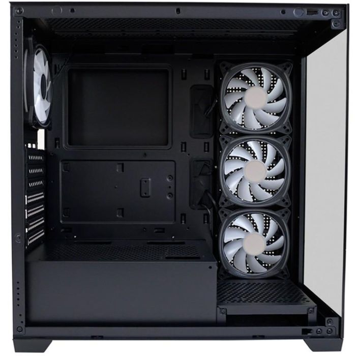 LC-Power LC-715B-ON Midi Tower ATX/microATX/Mini-ITX Negro Cristal Templado para Gaming 2