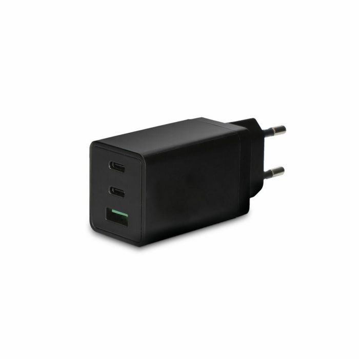 Cargador de Pared KSIX 67 W Negro Cargador de Pared KSIX 67 W Negro