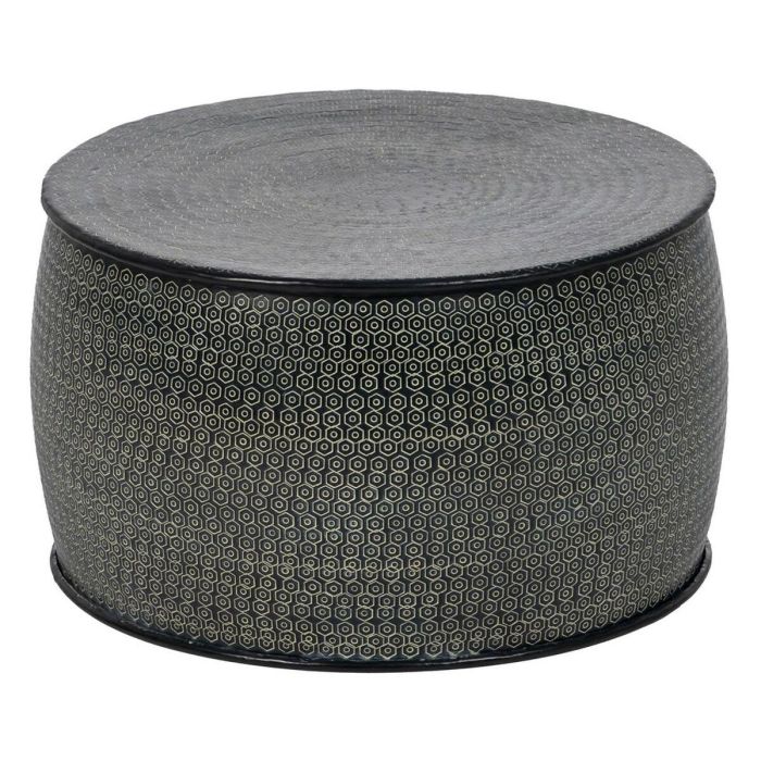 Mesa auxiliar 66 x 66 x 34,5 cm Negro Aluminio (3 Unidades) 7 Mesa auxiliar 66 x 66 x 34,5 cm Negro Aluminio (3 Unidades) 7