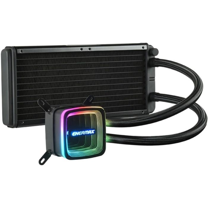 Enermax Kit Refrigeración Líquida CPU Aquafusion ADV 240mm con Iluminación RGB, Alto Rendimiento para Gaming y Workstation Intel/AMD 6 Enermax Kit Refrigeración Líquida CPU Aquafusion ADV 240mm con Iluminación RGB, Alto Rendimiento para Gaming y Workstation Intel/AMD 6