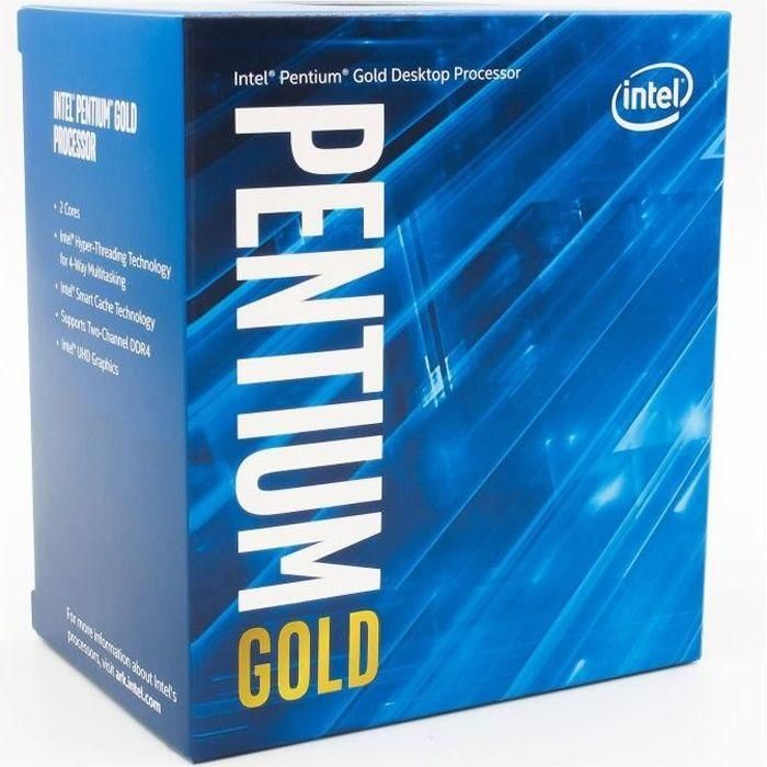 Intel BX80701G6400 Procesador Pentium Gold G6400 4.00 GHz Socket LGA1200 2 núcleos 4 hilos 4MB Cache Gráficos UHD 610 Intel BX80701G6400 Procesador Pentium Gold G6400 4.00 GHz Socket LGA1200 2 núcleos 4 hilos 4MB Cache Gráficos UHD 610