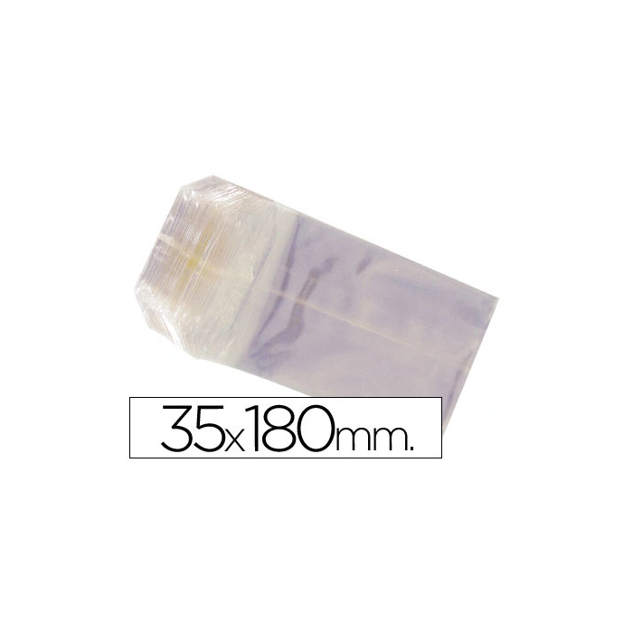 Blanca Bolsa Celofan 35x180 mm Paquete 100 Unidades Compostable Uso Alimentario 0 Blanca Bolsa Celofan 35x180 mm Paquete 100 Unidades Compostable Uso Alimentario 0