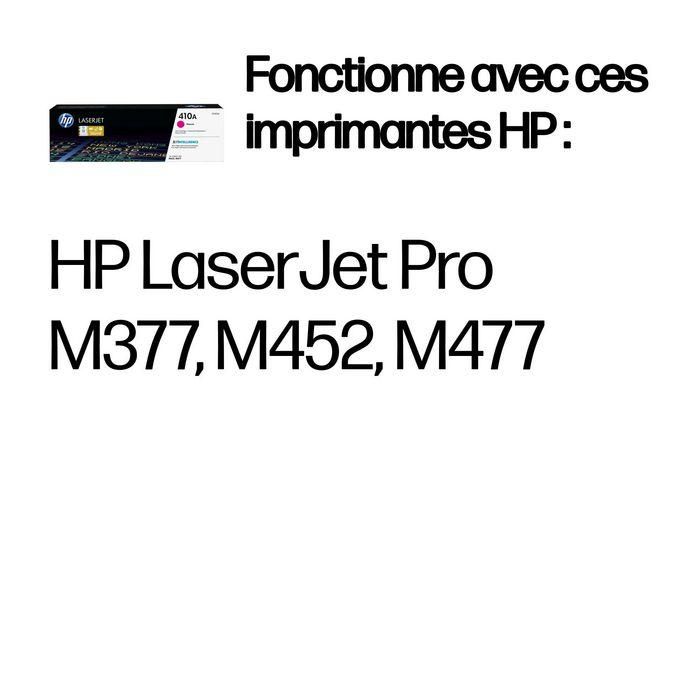 HP Cartucho de Tóner Magenta 410A CF413A Original para HP Color LaserJet Pro M452 / M477 2