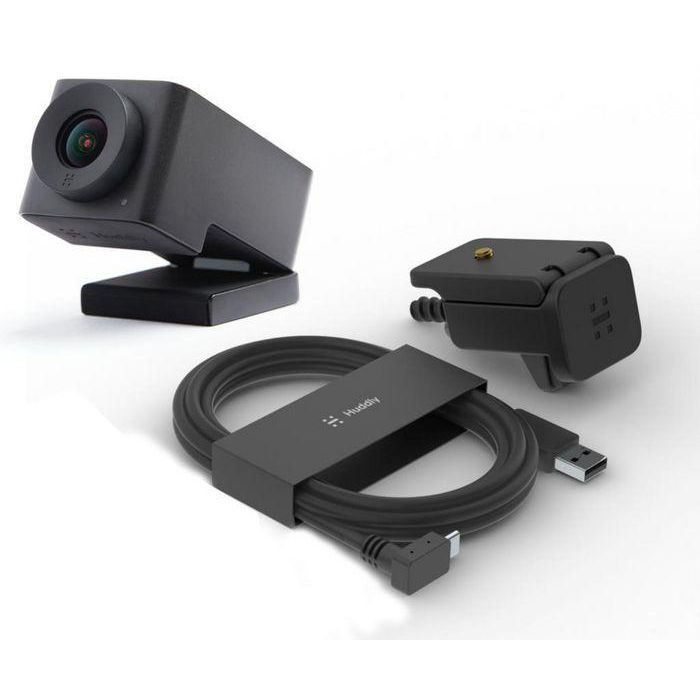 Huddly IQ Cámara Inteligente para Videoconferencias, 12 MP con Micrófono Integrado, Gran Angular de 150°, Ideal para Salas y Escritorio 3