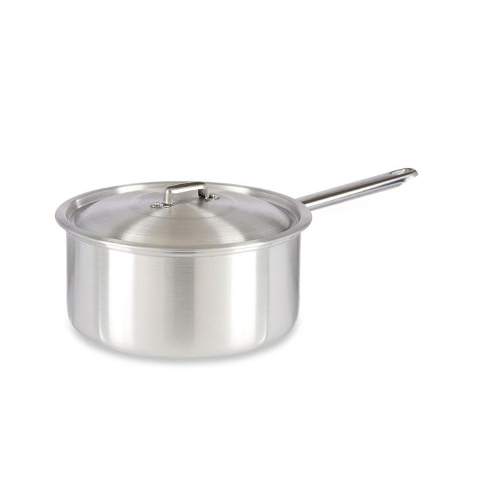 Kinvara Cazo de Aluminio con Tapa 22 cm, Capacidad 4 L, Apto para Gas y Horno, Color Plata (Set de 10) 1 Kinvara Cazo de Aluminio con Tapa 22 cm, Capacidad 4 L, Apto para Gas y Horno, Color Plata (Set de 10) 1