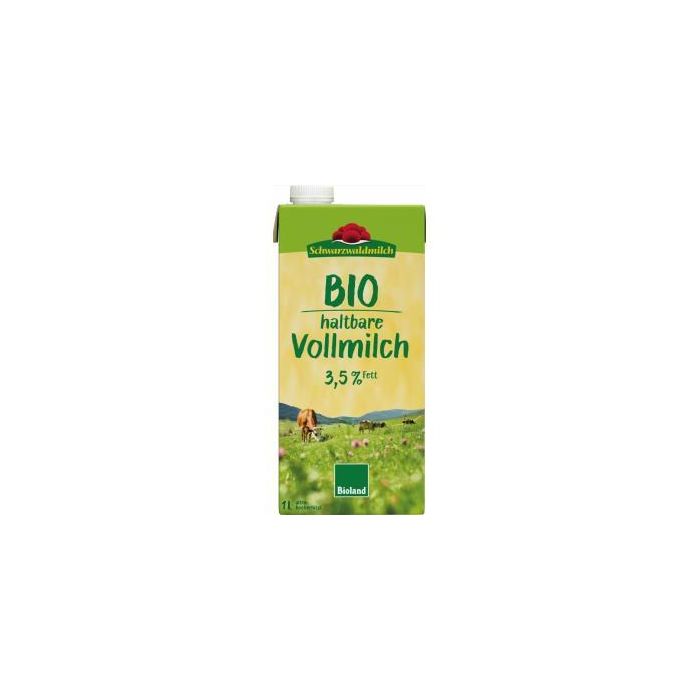 SCHWARZWALDER Leche de Vaca Entera 3,5% Larga Duración Ecológica 1L