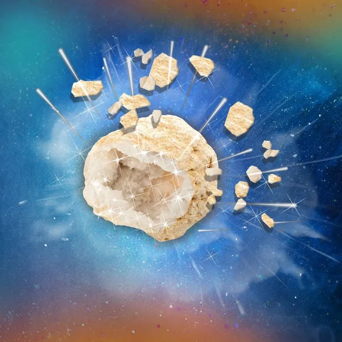 Ses Creative 8710341250799 Geodas para Abrir Juego Creativo de 8 años 3