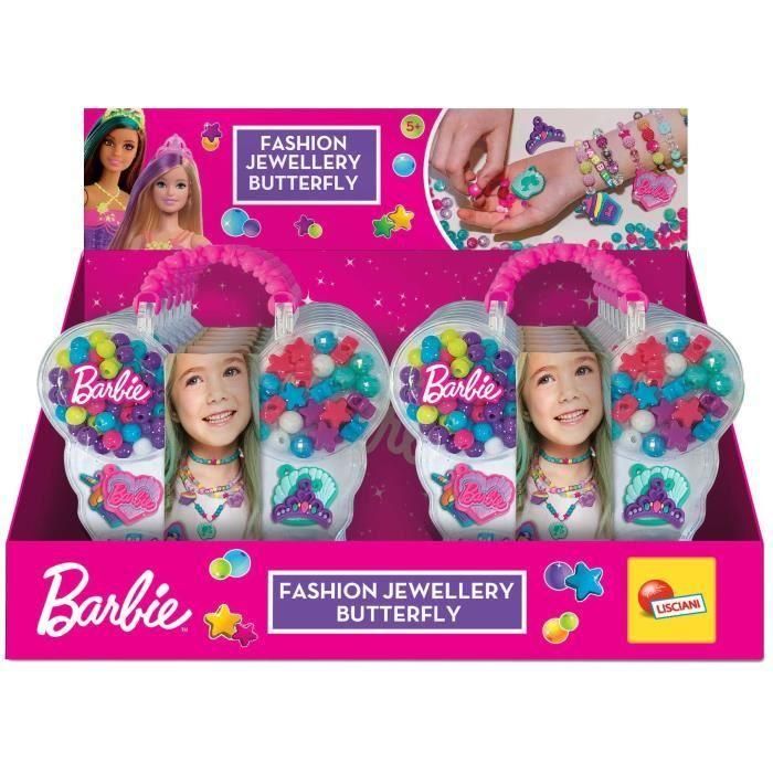 Joyero - LISCIANIGIOCHI - Barbie Mariposa - A partir de 8 años 1 Joyero - LISCIANIGIOCHI - Barbie Mariposa - A partir de 8 años 1