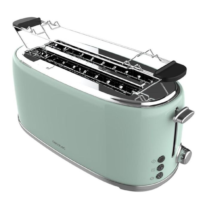 Tostadora Cecotec Toast&Taste 1600 Retro Double 1630 W Tostadora Cecotec Toast&Taste 1600 Retro Double 1630 W