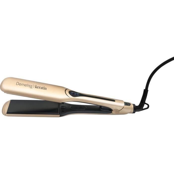 Plancha de pelo SAINT ALGUE Demeliss Kera Gold XL Placas anchas 45 mm 1 Plancha de pelo SAINT ALGUE Demeliss Kera Gold XL Placas anchas 45 mm 1
