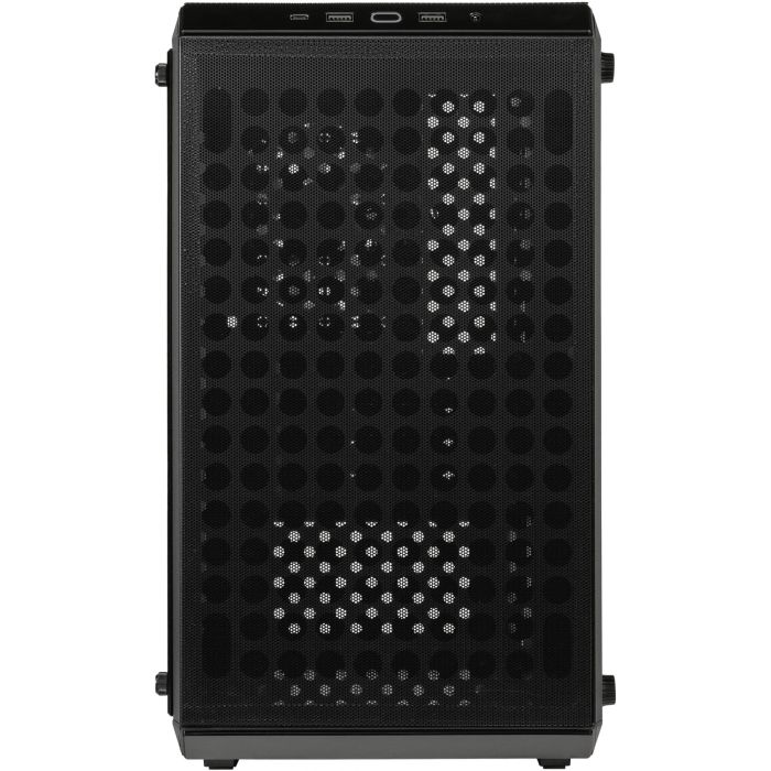 Cooler Master MasterBox Q300L V2 Caja de PC Mini Torre Negra Transparente 1