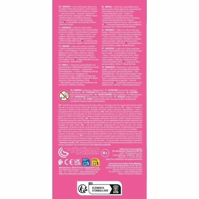 Clementoni CLE8005125188789 Kit Crea tus flores Tulipán 1 Clementoni CLE8005125188789 Kit Crea tus flores Tulipán 1