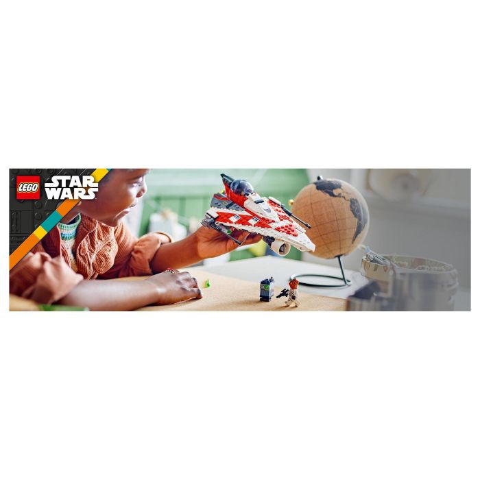 LEGO Star Wars 75388 Caza Estelar Jedi Bob con 2 Minifiguras y Droide Servo