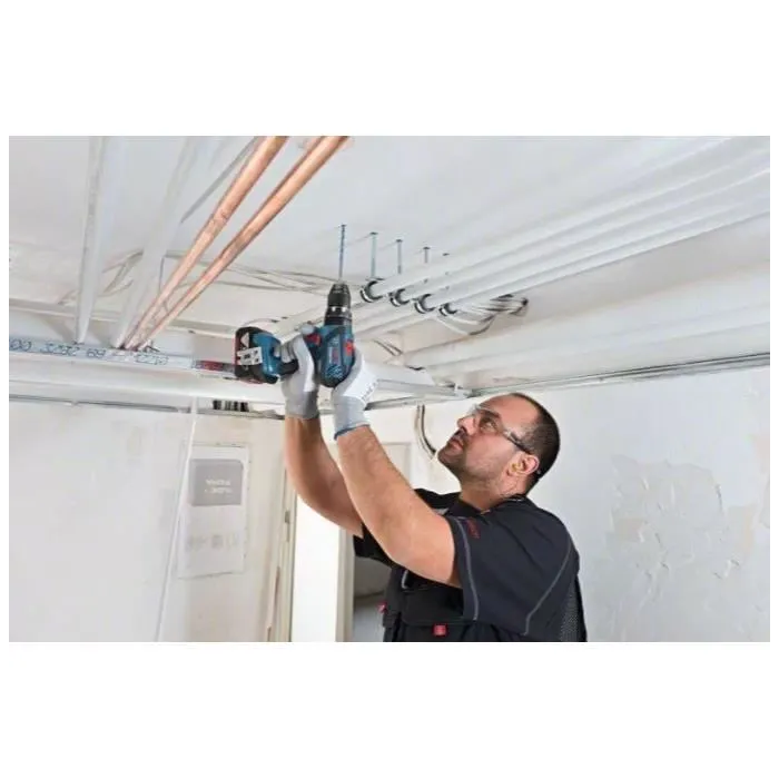 Bosch Professional 06019H400B Taladro-atornillador de impacto GSB 18V-28 + 2 Baterías 2.0Ah + Cargador GAL 18V-20 + L-Case 2