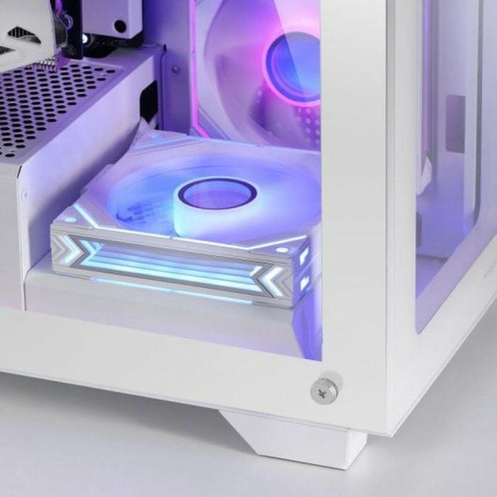 Caja Semitorre ATX Mars Gaming MCXPW Blanco 1