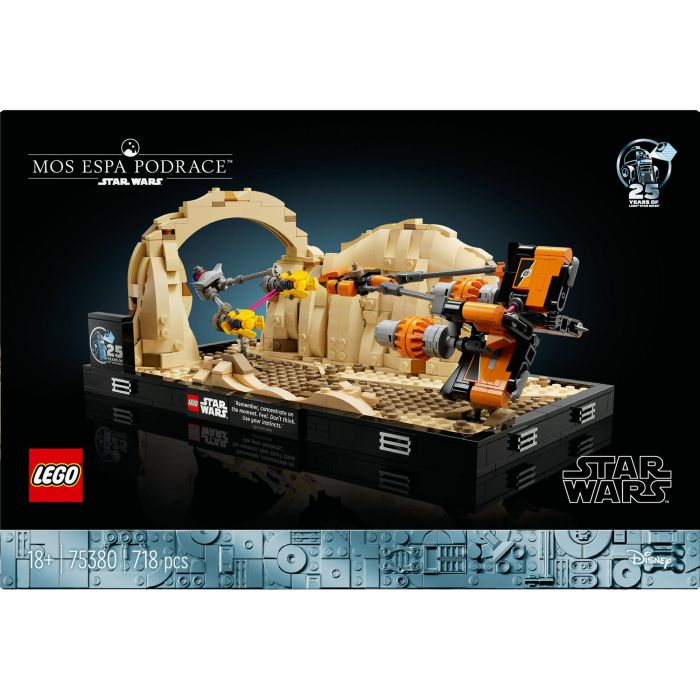 LEGO 75380 Star Wars Mos Espa Podracer Race Diorama Nave Espacial 11