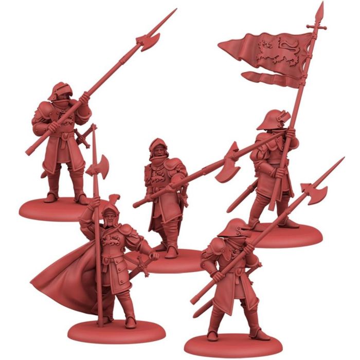 CMON Juego de Mesa Canción de Hielo y Fuego: Alabarderos Lannister (Editorial CMON, Español) 1