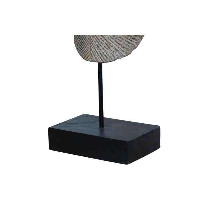 DKD Home Decor Máscara Tribal Tropical 2c25 Figura Decorativa de Suar y Hierro 15 x 80 x 30 cm 3