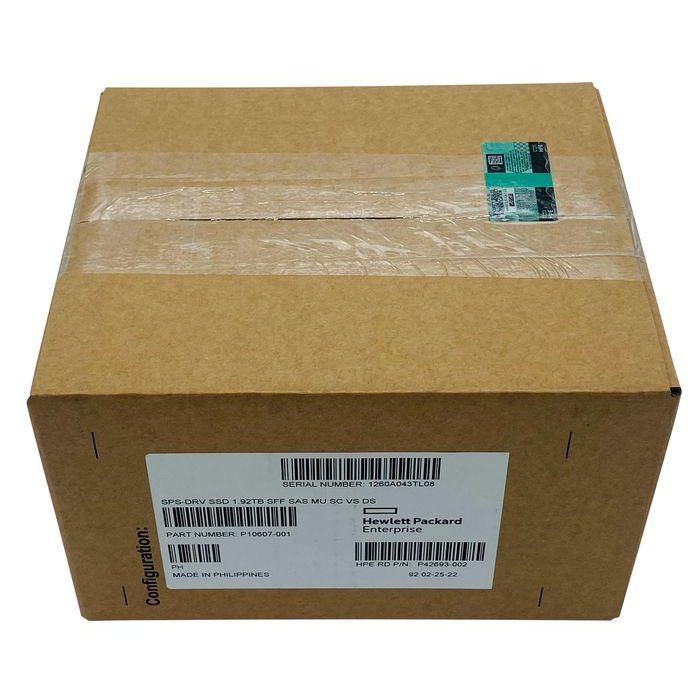 Hewlett Packard Enterprise 1.92TB SAS Solid State Drive (SSD) 4 Hewlett Packard Enterprise 1.92TB SAS Solid State Drive (SSD) 4