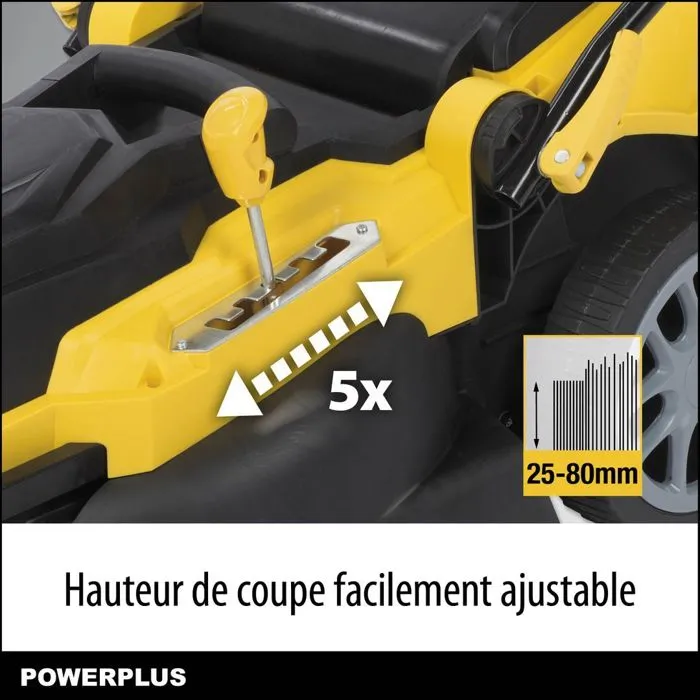 Powerplus Segadora Eléctrica 2000W 42cm - Mulching 2