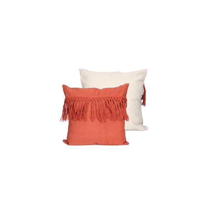 Cojin Boho DKD Home Decor Terracota 15 x 45 x 45 cm