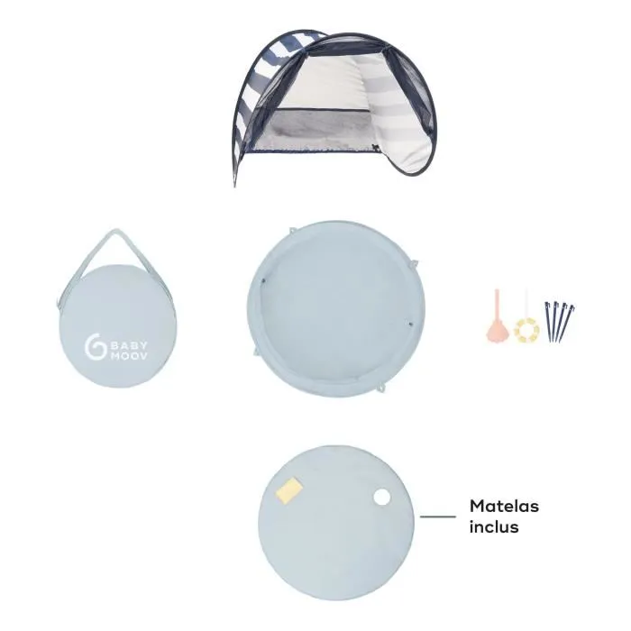 Babymoov Zona de Juegos Aquani Mariniere Anti-UV SPF 50+ 3 en 1 para Bebé 2 Babymoov Zona de Juegos Aquani Mariniere Anti-UV SPF 50+ 3 en 1 para Bebé 2