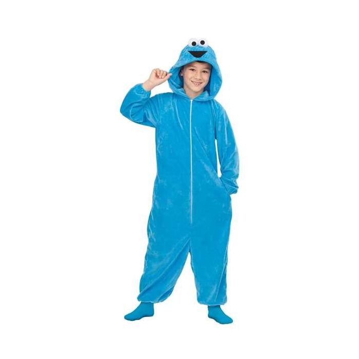 Disfraz pijama monstruo de las galletas talla 5-6 y Disfraz pijama monstruo de las galletas talla 5-6 y