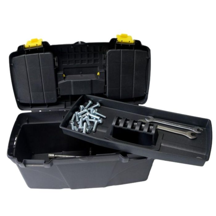 Maletin Herramientas A.2000 Talla S (190X390X180) De Pp Reciclado Y 100% Reciclable Negro 3