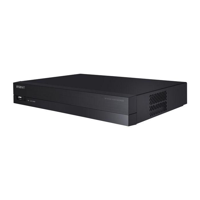 Hanwha Grabador de red NVR 4 canales, 4 puertos PoE 40Mbps HDMI/VGA H.265 1HDD. Wisenet serie A 2 Hanwha Grabador de red NVR 4 canales, 4 puertos PoE 40Mbps HDMI/VGA H.265 1HDD. Wisenet serie A 2