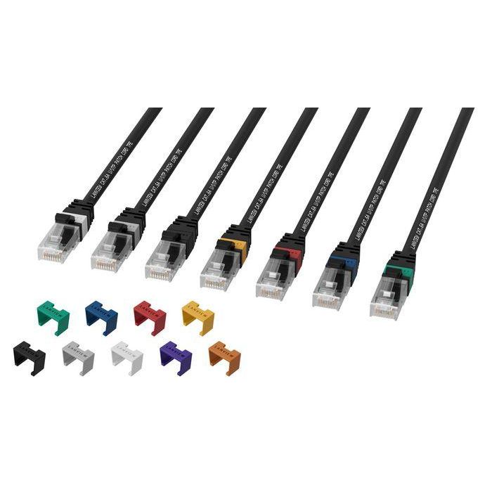 Lanview Network Cable CAT6A UTP 30m Black LSZH, HIGH-FLEX, SmartClick 2 Lanview Network Cable CAT6A UTP 30m Black LSZH, HIGH-FLEX, SmartClick 2