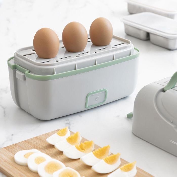 Fiambrera Eléctrica de Vapor 3 en 1 con Recetas Beneam InnovaGoods 6 Fiambrera Eléctrica de Vapor 3 en 1 con Recetas Beneam InnovaGoods 6