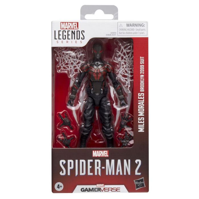Hasbro Marvel Legends Series Figura de Acción Miles Morales Spider-Man Brooklyn 2099, Videojuego Spider-Man 2 Gamerverse, 15 cm, 6 accesorios 0 Hasbro Marvel Legends Series Figura de Acción Miles Morales Spider-Man Brooklyn 2099, Videojuego Spider-Man 2 Gamerverse, 15 cm, 6 accesorios 0