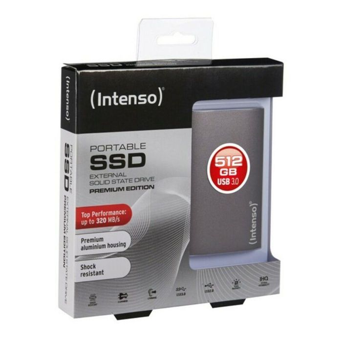 Disco Duro Externo INTENSO PREMIUM ED 512 GB SSD