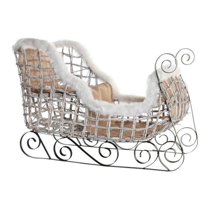 DKD Home Decor Trineo Navidad Blanco 46 x 62 x 90 cm 4